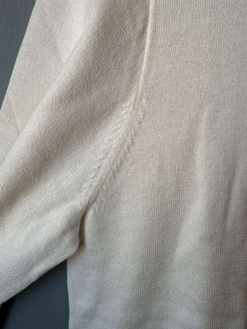 J Crew NWT Ruffled Neck‎ Sweater cream ivory women’s XS - Picture 11 of 11